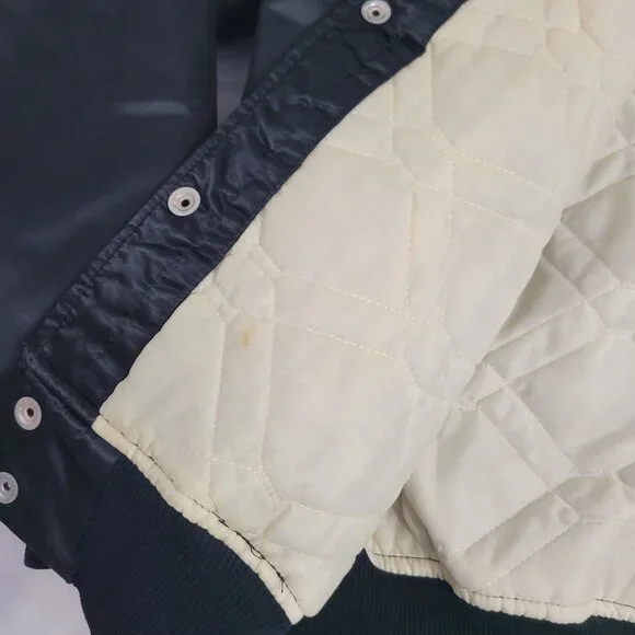 Vintage Proline by Starter Raiders Satin Bomber Jacket Made in the U.S.A Size XL - Picture 5 of 16